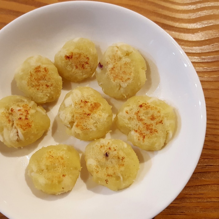離乳食後期 ささみとさつまいものおやき レシピ 作り方 By 農家の嫁 楽天レシピ 離乳食後期 ささみとさつまいものおやき レシピ 作り方 By 農家の嫁 楽天レシピ